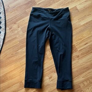 Reebok Black Ankle Cropped Pants